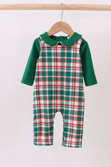 Green plaid 2pc jonjon set