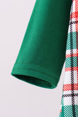 Green plaid 2pc jonjon set