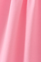 Pink christmas tree smocked ruffle dress