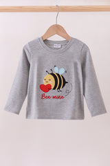 Bee mine applique top