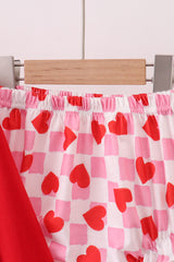 Red heart french knot bloomer set