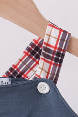 Navy puppy football applique jonjon