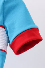 Blue Dr. Seuss smocked romper