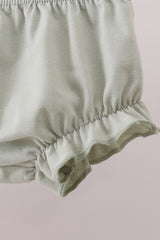 Lawb of god applique plaid bloomer set