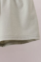 Lawb of god applique plaid shorts set