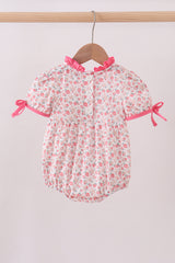 Pink jesus loves me embroidery bubble