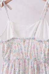 Floral print women dress