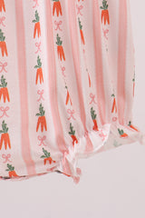 Bunny embroidery ruffle bubble