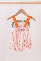 Bunny embroidery ruffle bubble