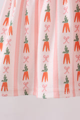 Bunny embroidery ruffle bloomer set