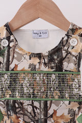 Camouflage smocked jonjon