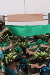 Green lobster bamboo 2pc pajama set