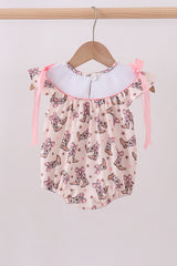 Western cowboy boots smocked bubble