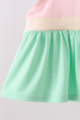 Color block bloomer set