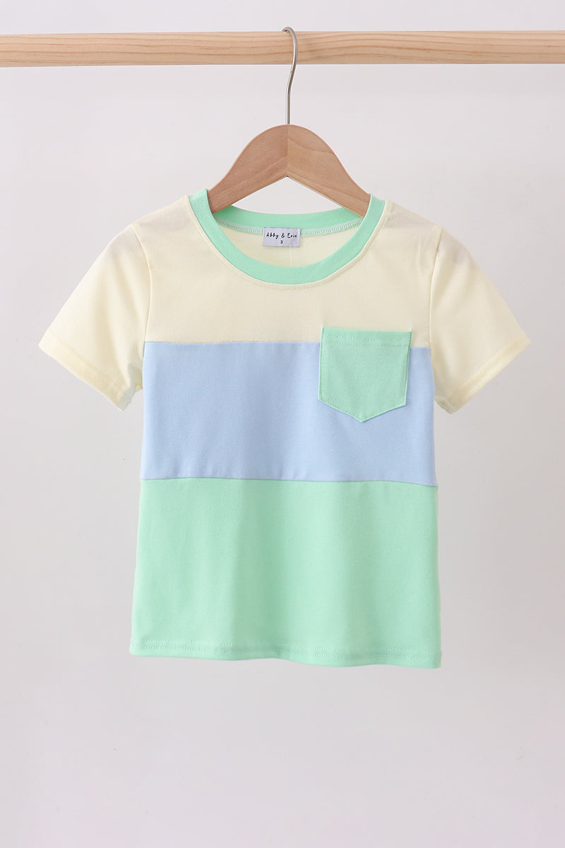 Color block top