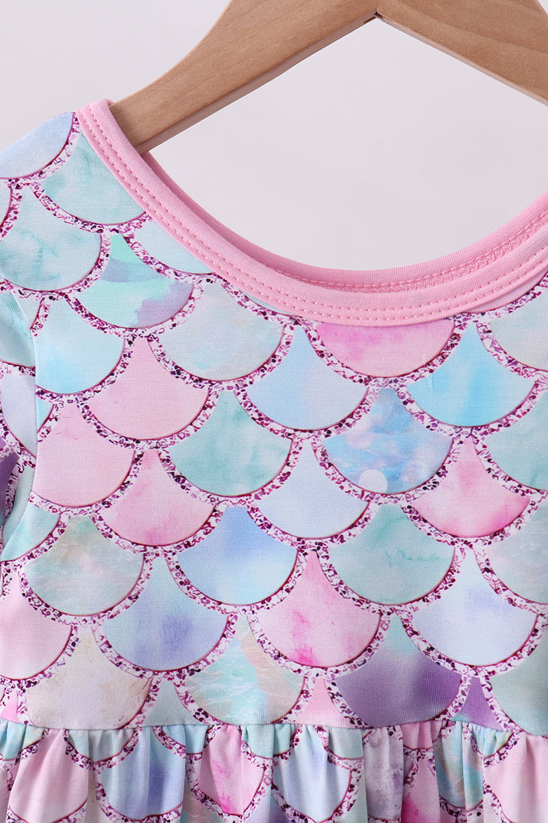 Mermaid bamboo pajama set