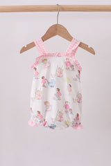 Pink all day adventure ruffle bubble