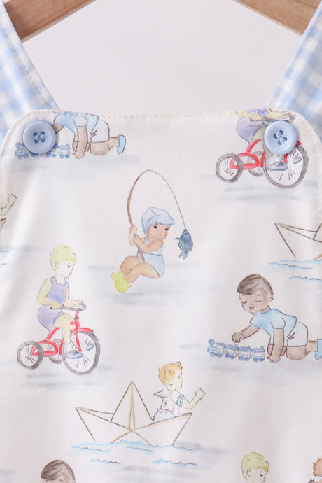 Blue all day adventure bubble