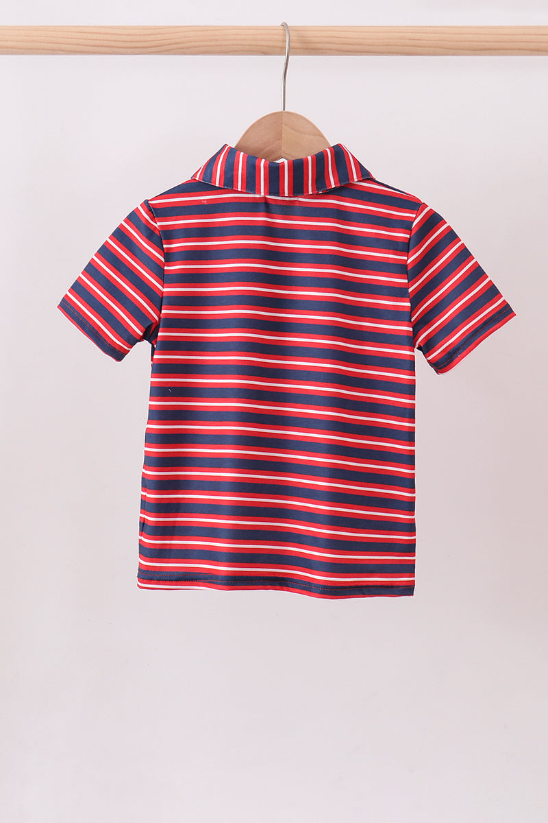 Stripe button down shirt