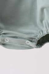 Sage starfish shell embroidery ruffle bubble