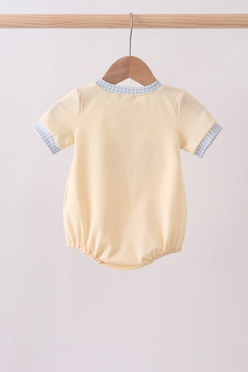 Khaki camper applique bubble