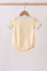 Khaki camper applique bubble