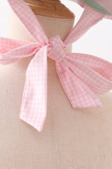 Rainbow stripe bonnet