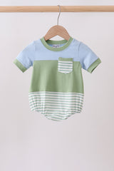 Blue&green Stripe Bubble