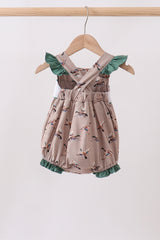 Green Mallard Embroidered Bubble