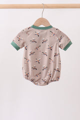Green Mallard Embroidered Bubble