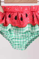 Red Watermelon UPF Swim Set