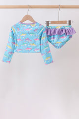 Blue Shark UPF Rashguard Set