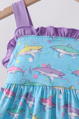 Blue Shark Dress