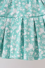 Sage Floral Skirt Set