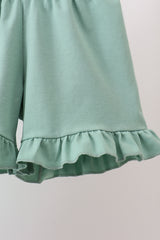 Sage Floral Smocked Set