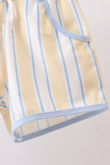 You're my sunshine embroidery Stripe Set