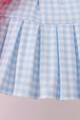 Pink ABC Appliqué Skorts Set