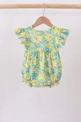 Yellow Lily Floral Bubble