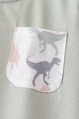 Green Dinosaur Set