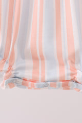 Seashell Stripe Appliqué Bubble