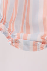 Seashell Stripe Embroidered Bubble
