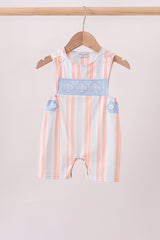 Seashell Stripe Embroidered Jon Jon