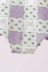 Purple Floral Bubble