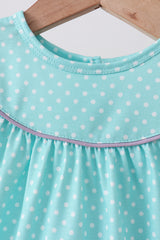 Blue under the sea Embroidered Bloomer Set