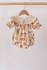 Child of God Smocked Ruffle Bubble