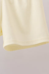 Blue Colorblock Pocket Shorts Set