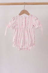 Pink Goose Smocked Bubble