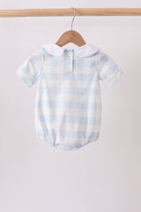 Blue Gingham Bubble