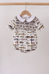 Fish Smocked Bubble
