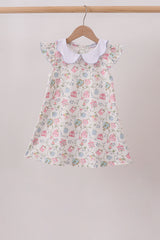 Hydrangea Ruffle Dress